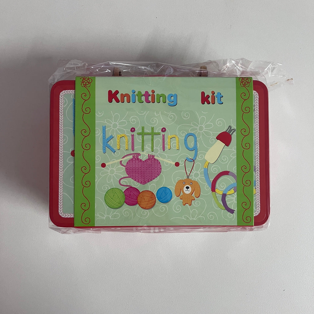Knitting Kit in Metal Case