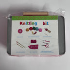Knitting Kit in Metal Case