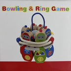 Wooden Skittles & Quoits Set - Robots