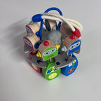 Wooden Skittles & Quoits Set - Robots