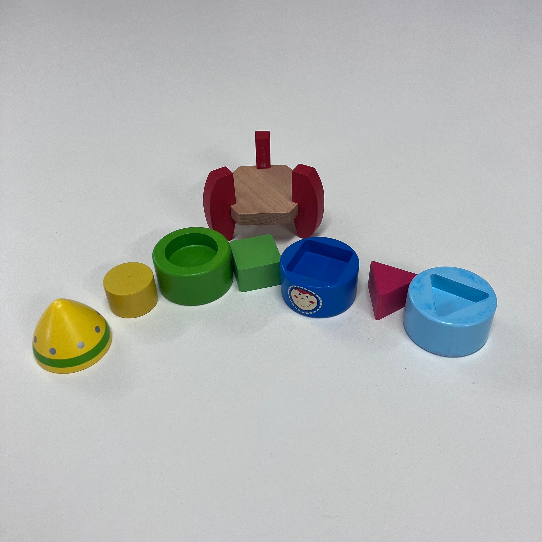 Wooden Stacking Blocks - Rocket