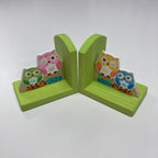 Wooden Bookends - Owls