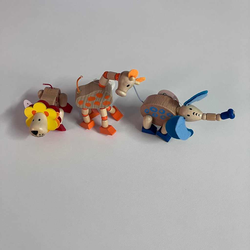 Wooden Flexi Jungle Animals - Assorted Designs