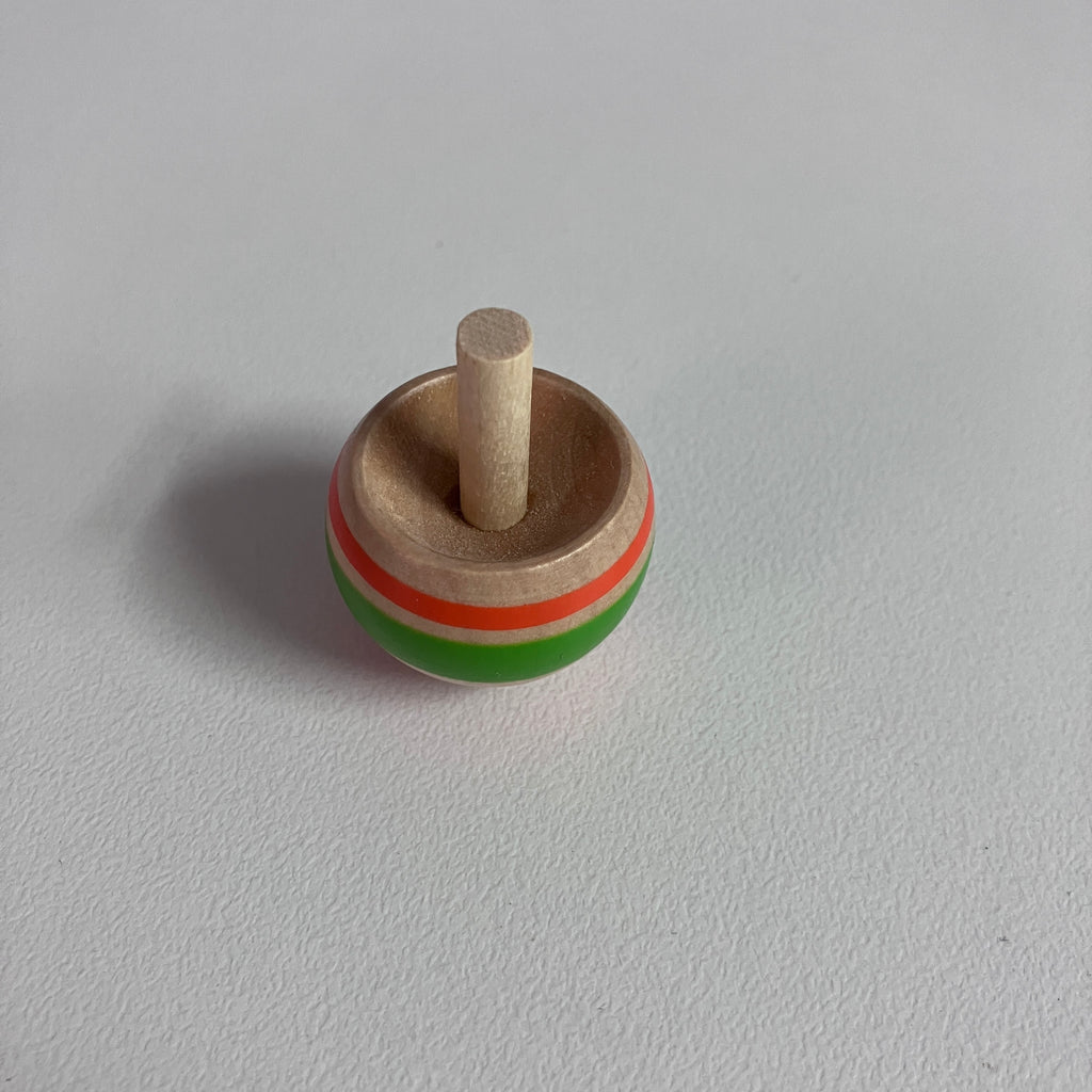 Wooden Spinning Top - Flip Over - Small - Assorted Designs