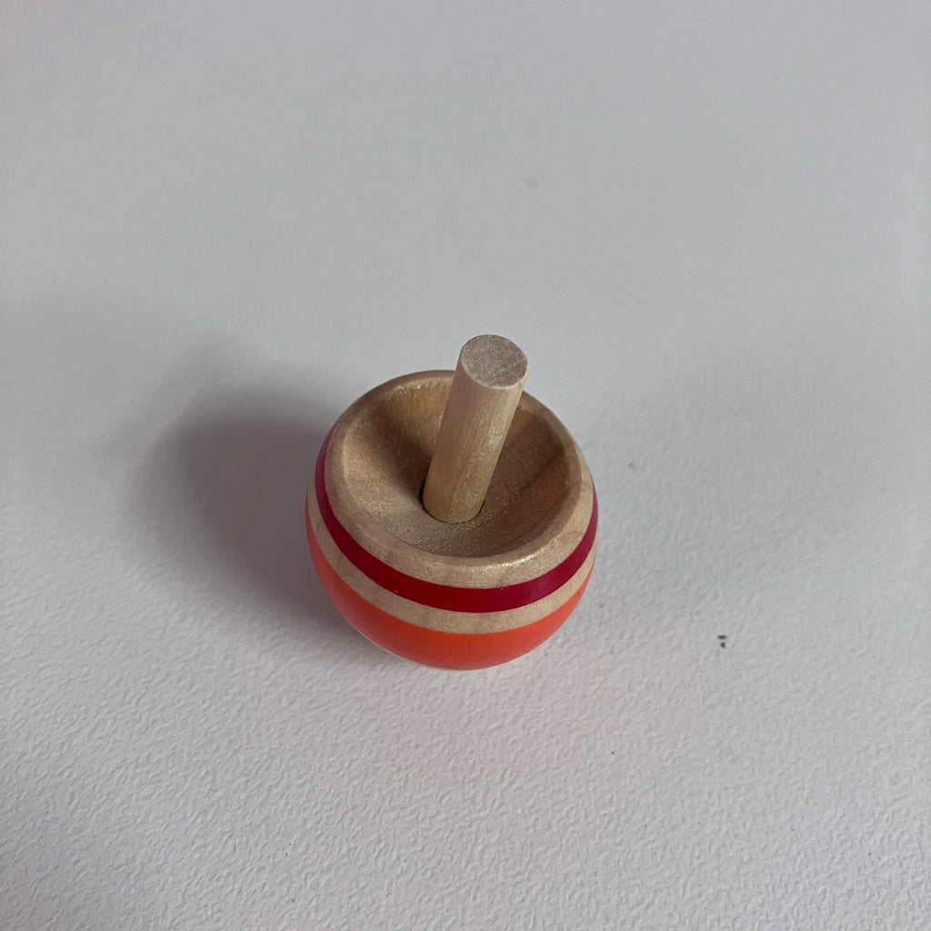 Wooden Spinning Top - Flip Over - Small - Assorted Designs
