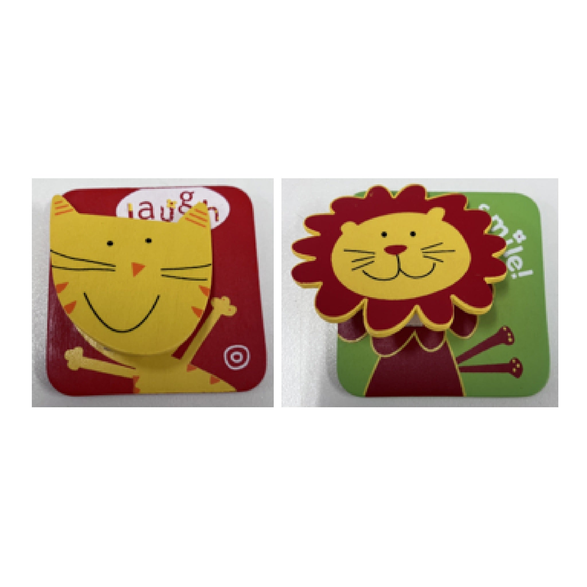 Wooden Magnetic Clip - Animals