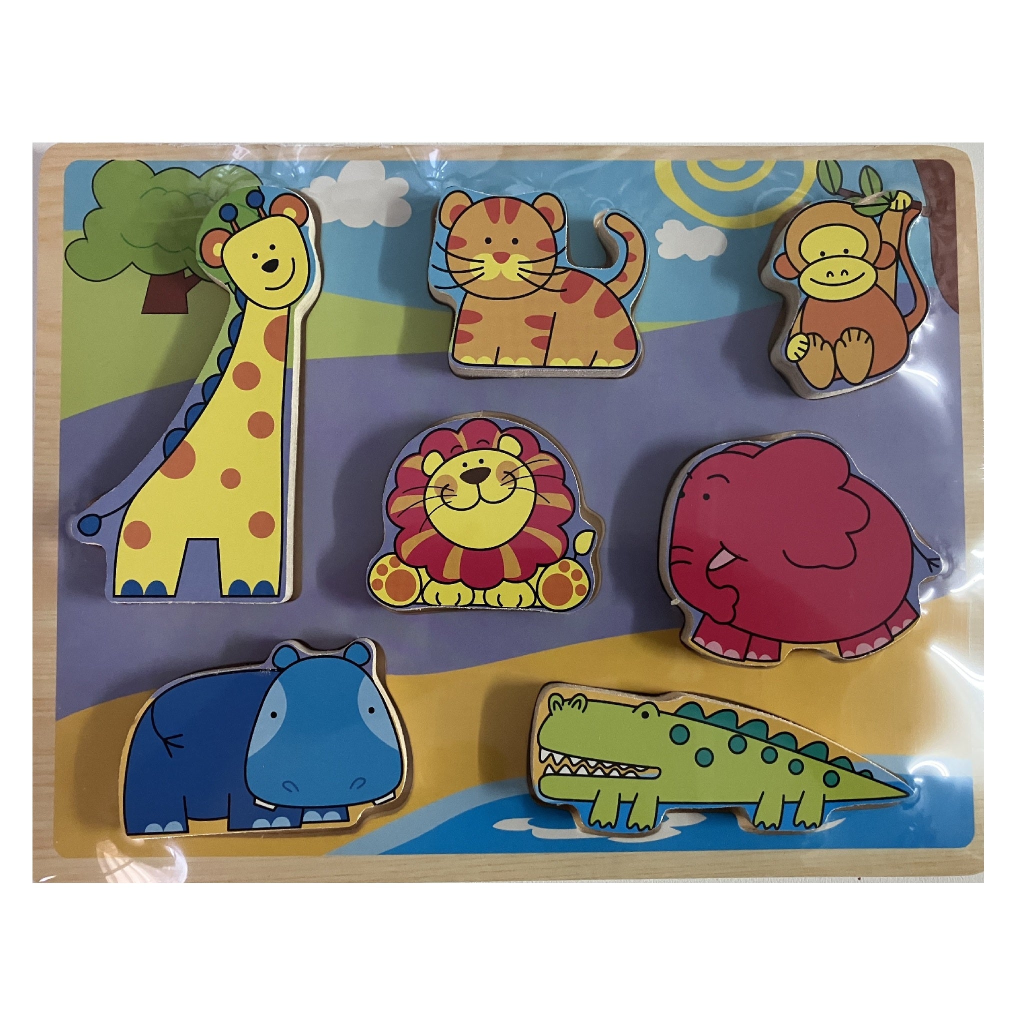 Wooden Block Puzzle - Jungle