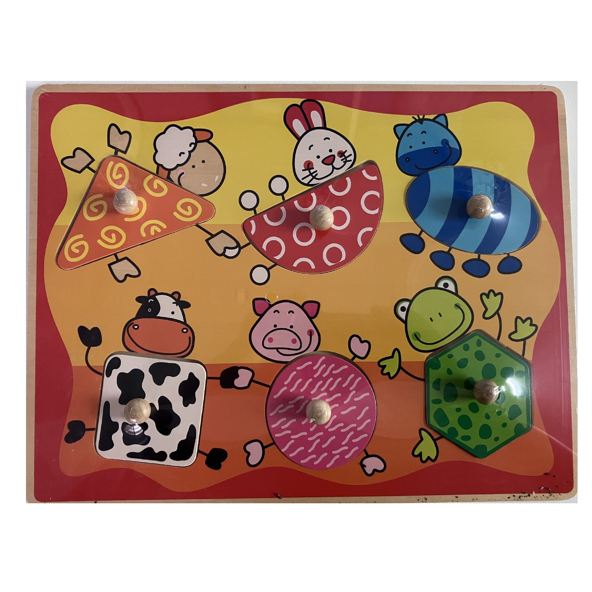 Wooden Puzzle - Animal Shapes