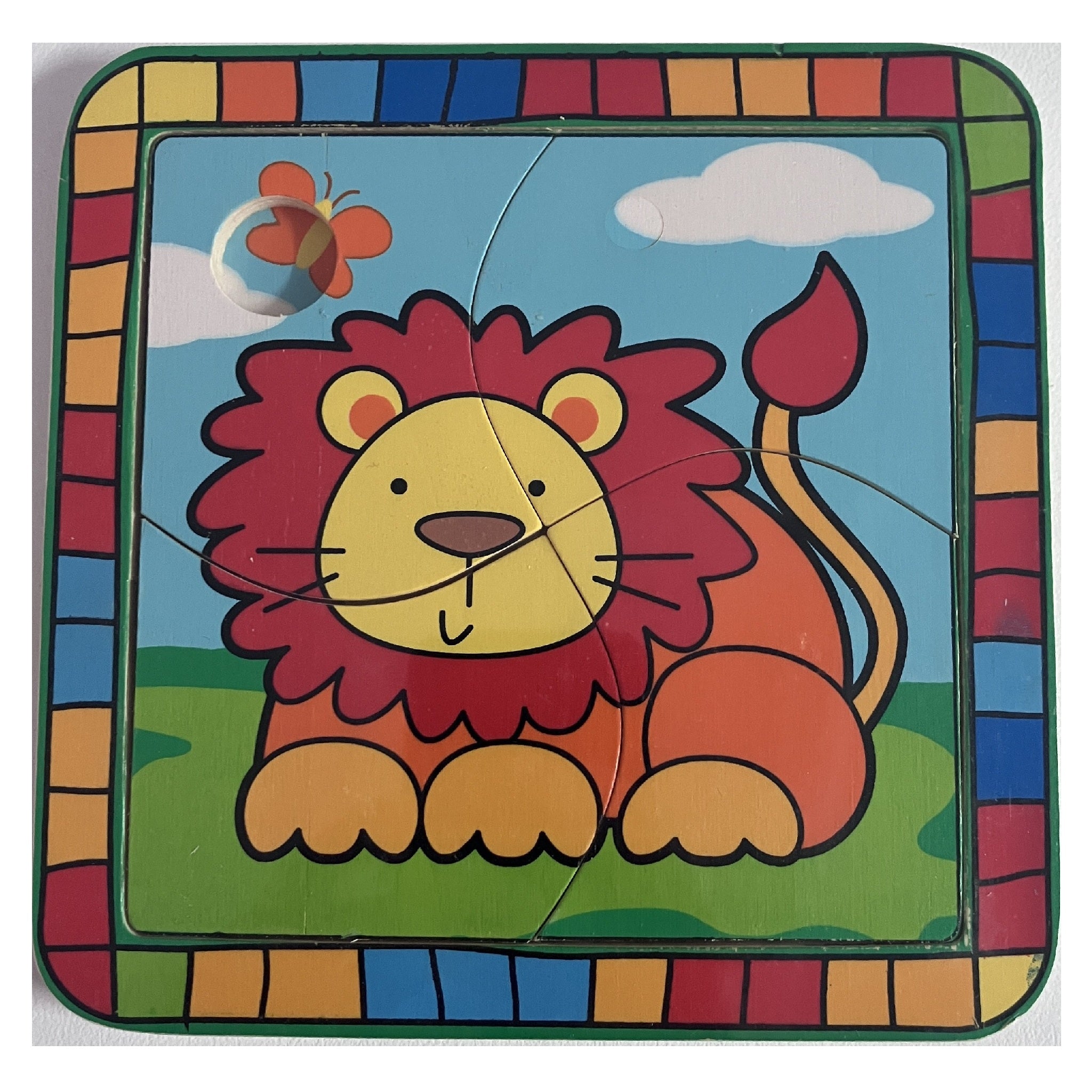 Wooden Puzzle - Lion
