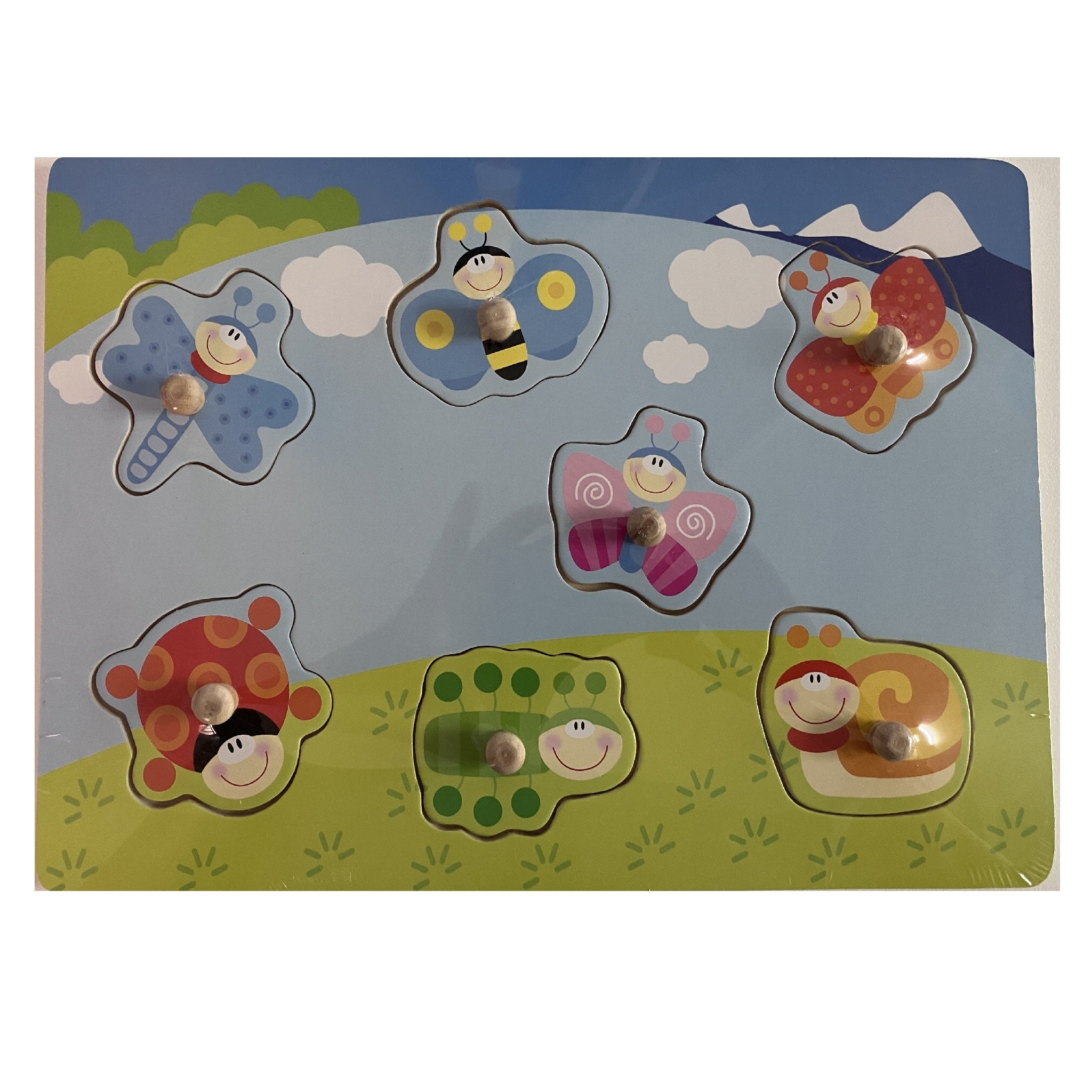 Wooden Puzzle - Insects
