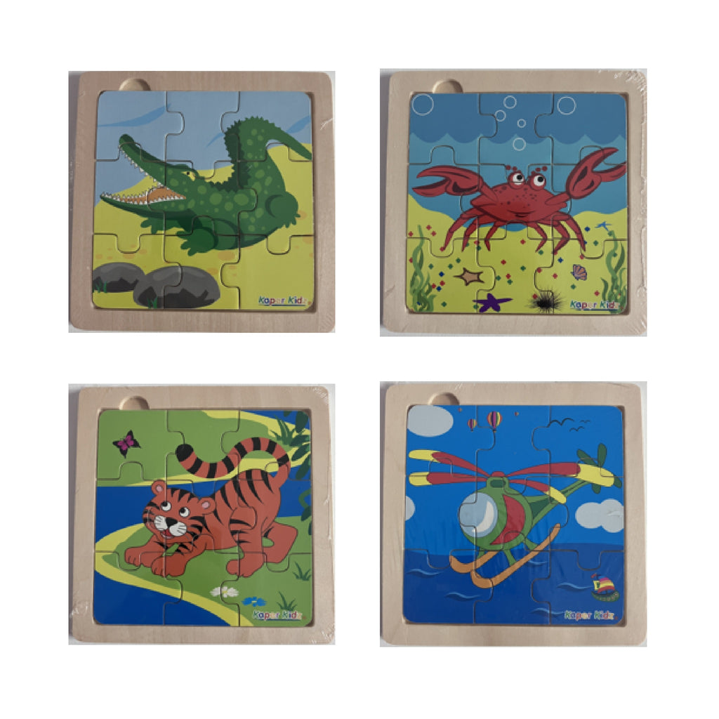 Wooden Jigsaw Puzzle - Assorted Designs