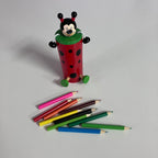 Wooden Coloured Pencil Sets - Assorted Designs