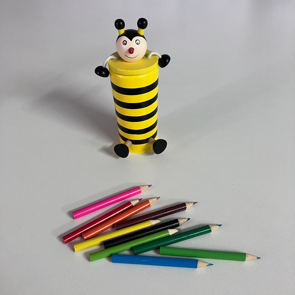 Wooden Coloured Pencil Sets - Assorted Designs