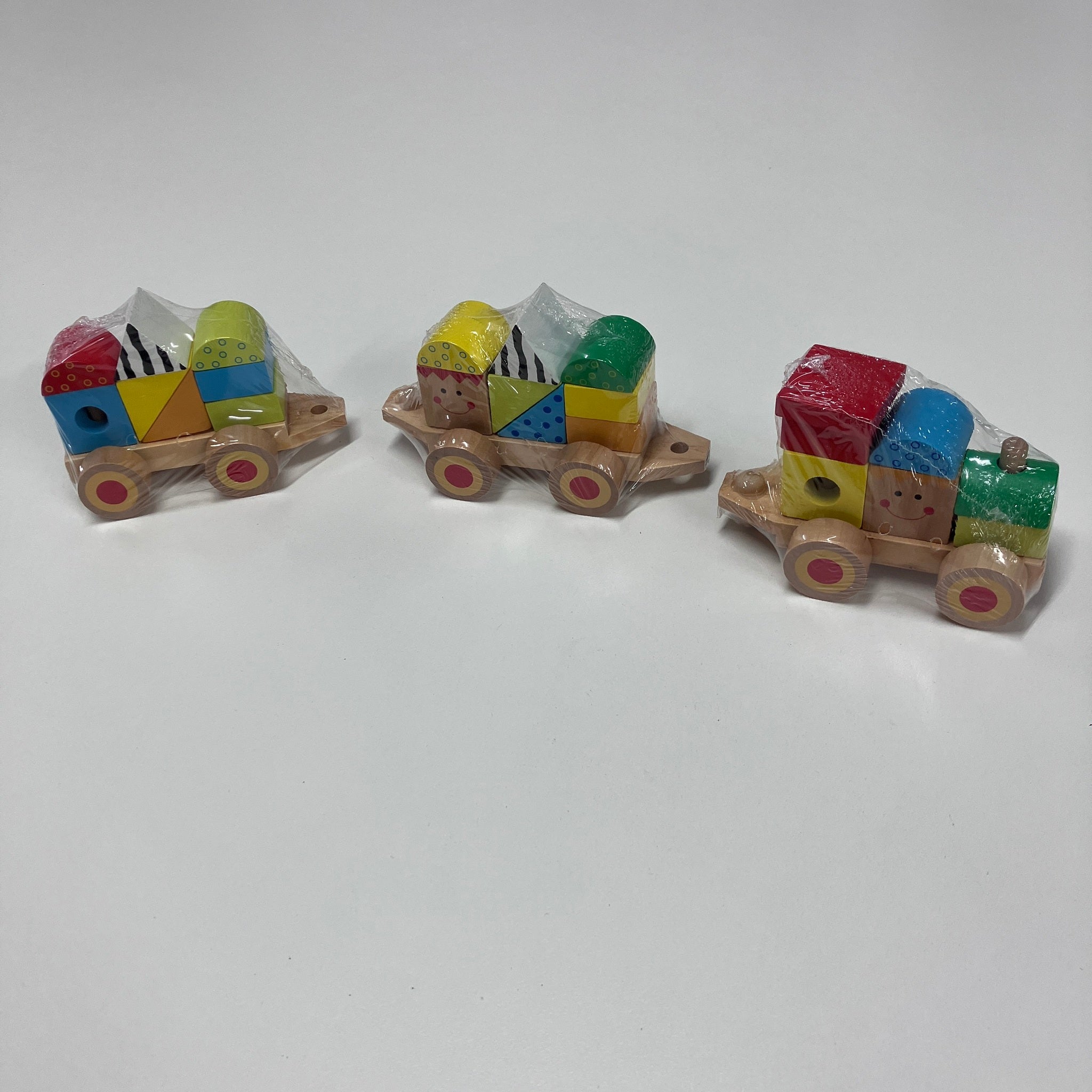 Wooden Block Train