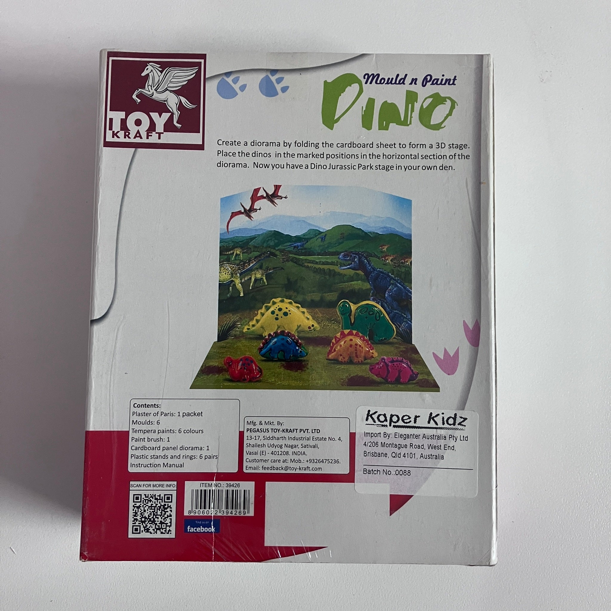 Mould and Paint Kit - Dinosaurs