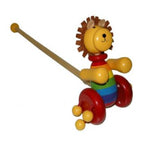 Wooden Push Along Animals - Assorted Designs