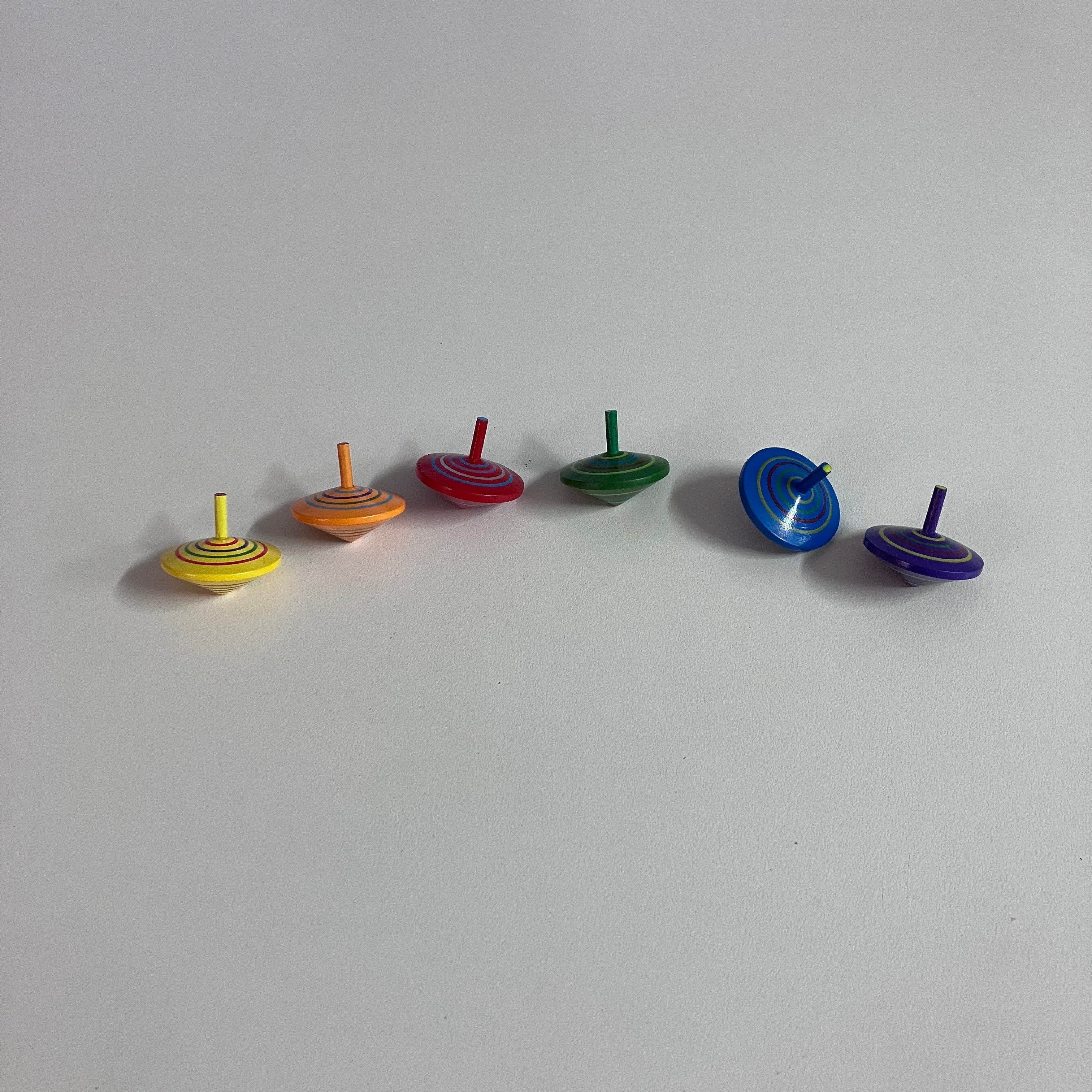 Wooden Spinning Top - Small - Assorted Designs
