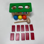 Wooden Pounding Ball Game
