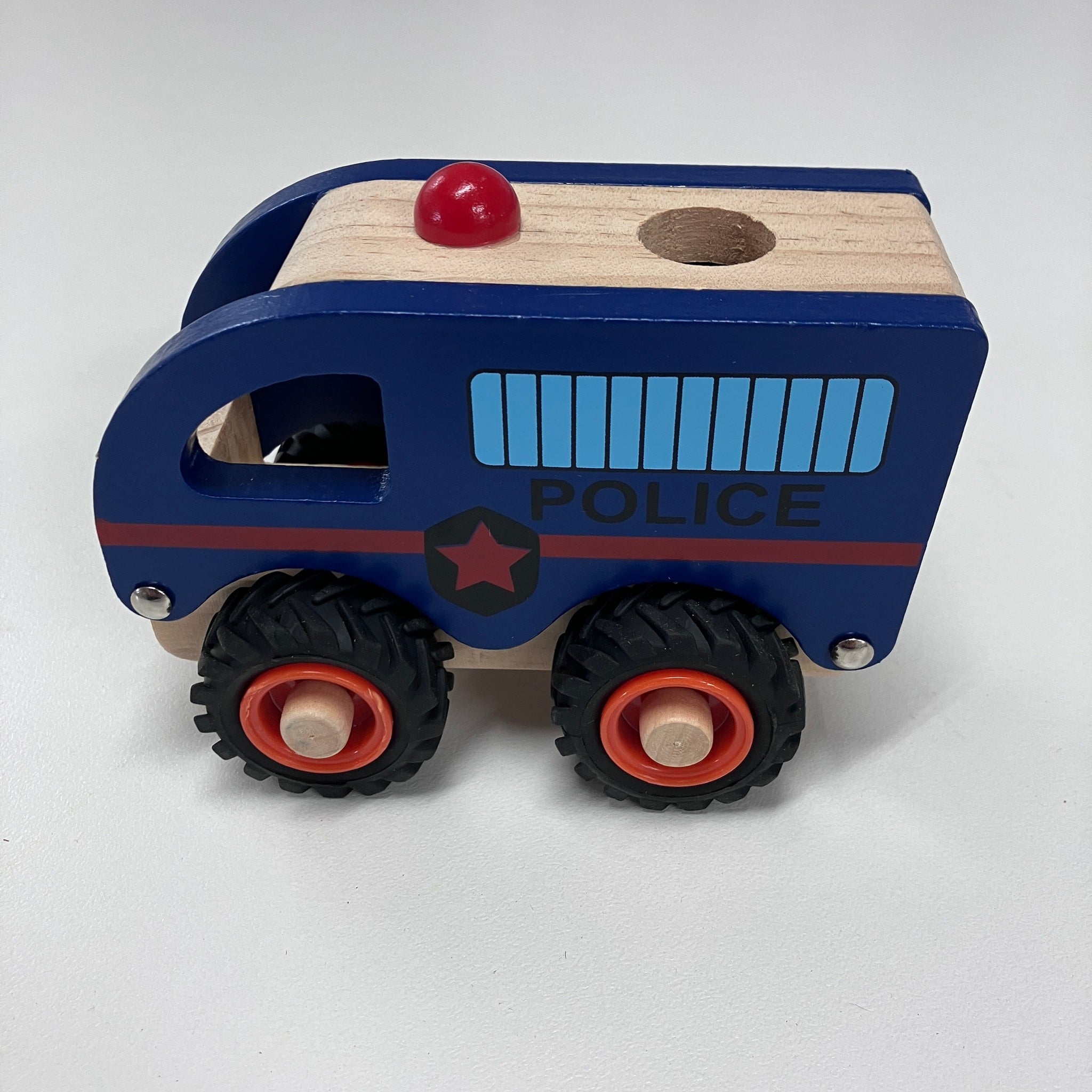 Wooden Vehicles - Police Car