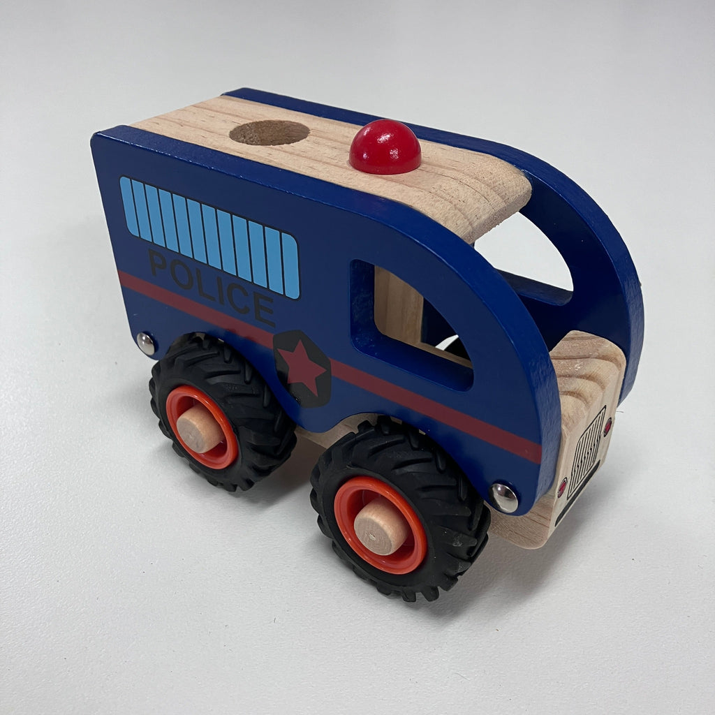 Wooden Vehicles - Police Car