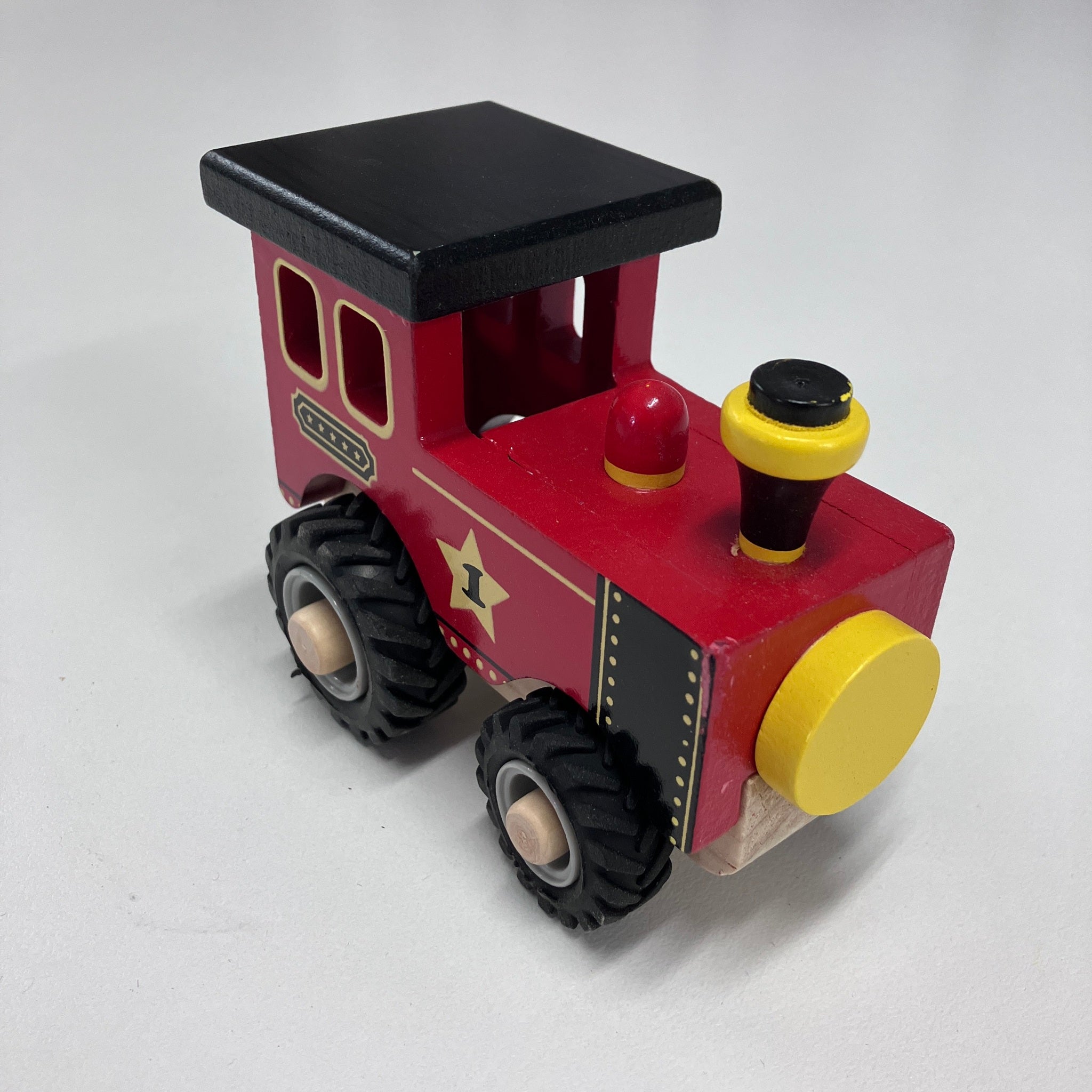 Wooden Vehicles - Red Train