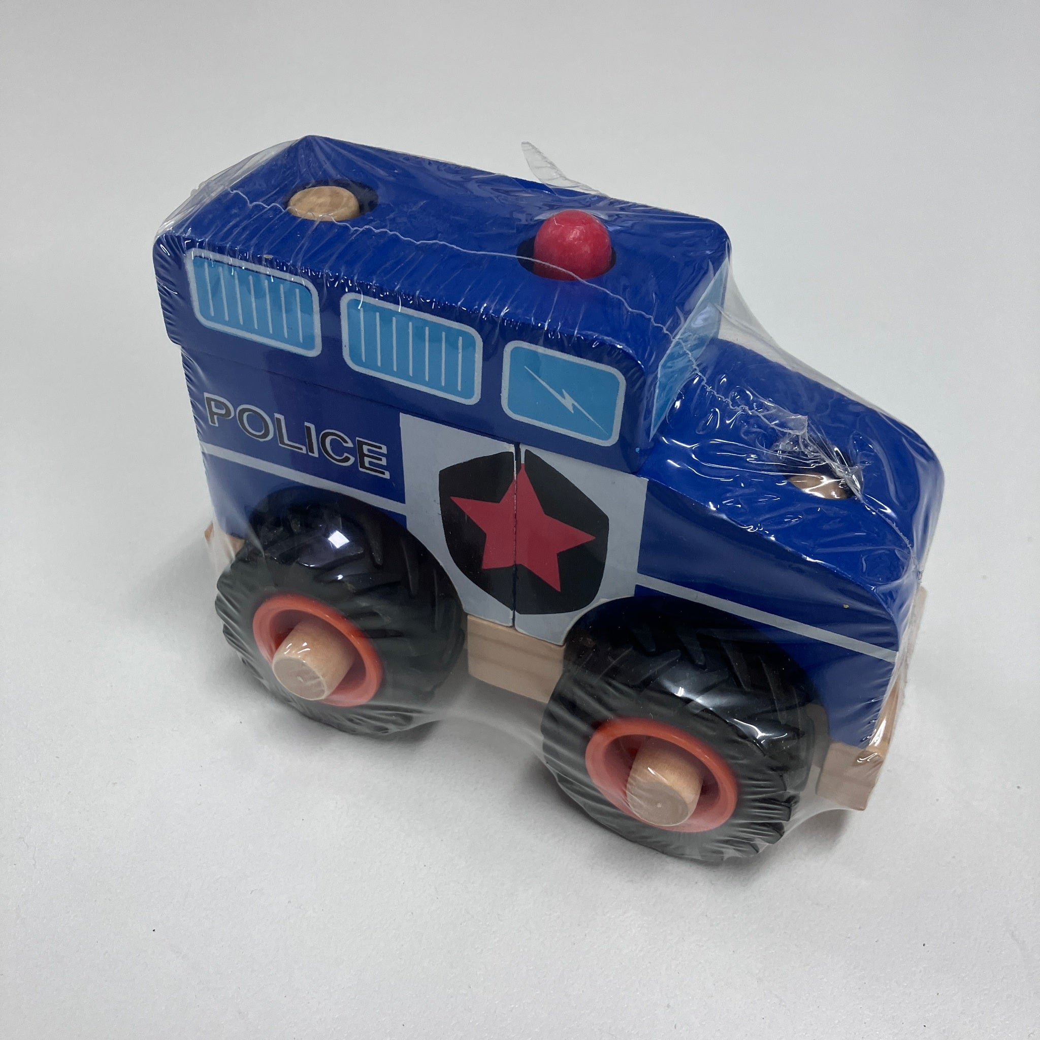 Wooden Block Vehicle - Assorted Designs