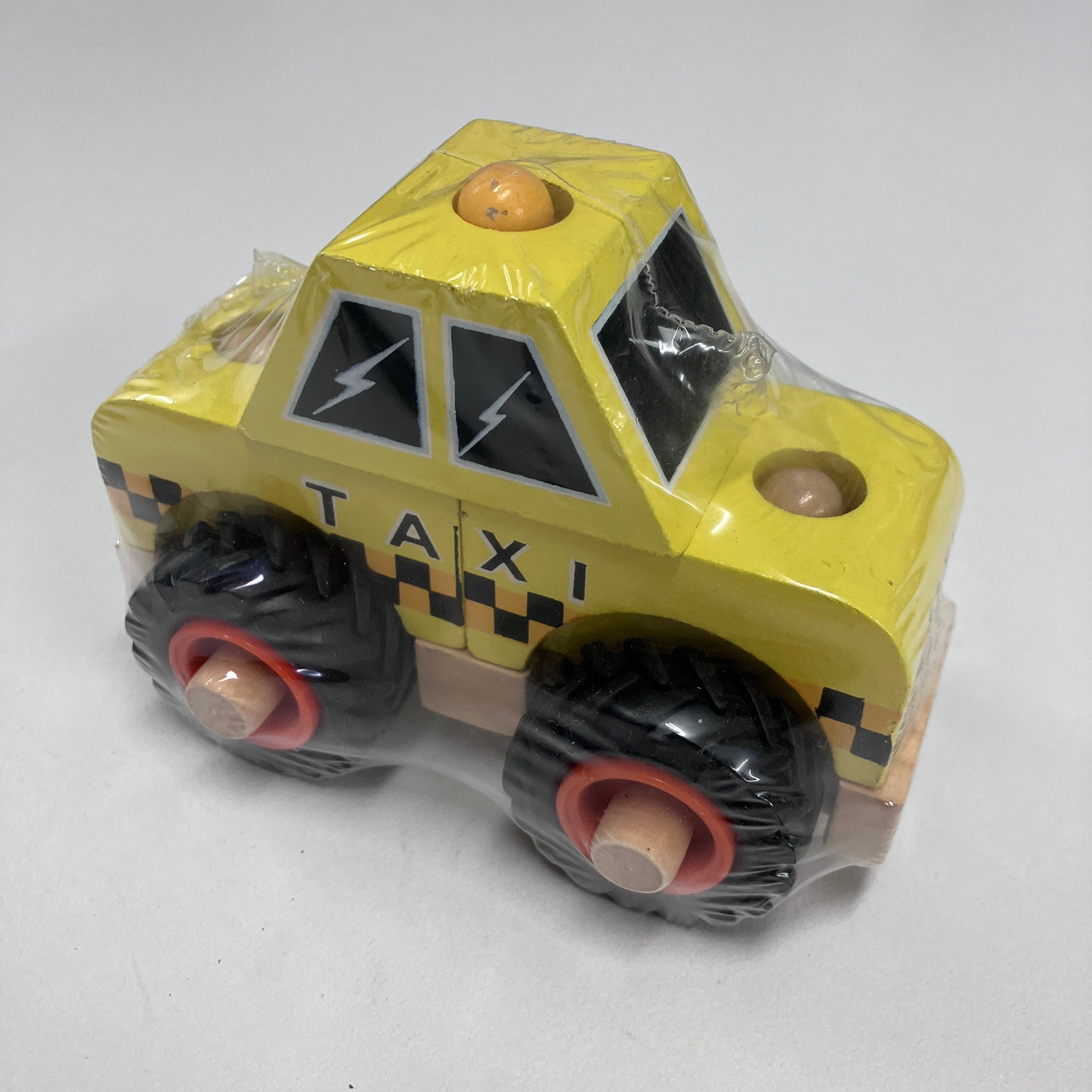 Wooden Block Vehicle - Assorted Designs