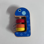 Wooden Abacus Rattle - Assorted Designs