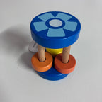 Wooden Cage Rattle - Assorted Designs