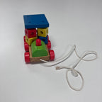 Wooden Pull Along Spin Block Engine