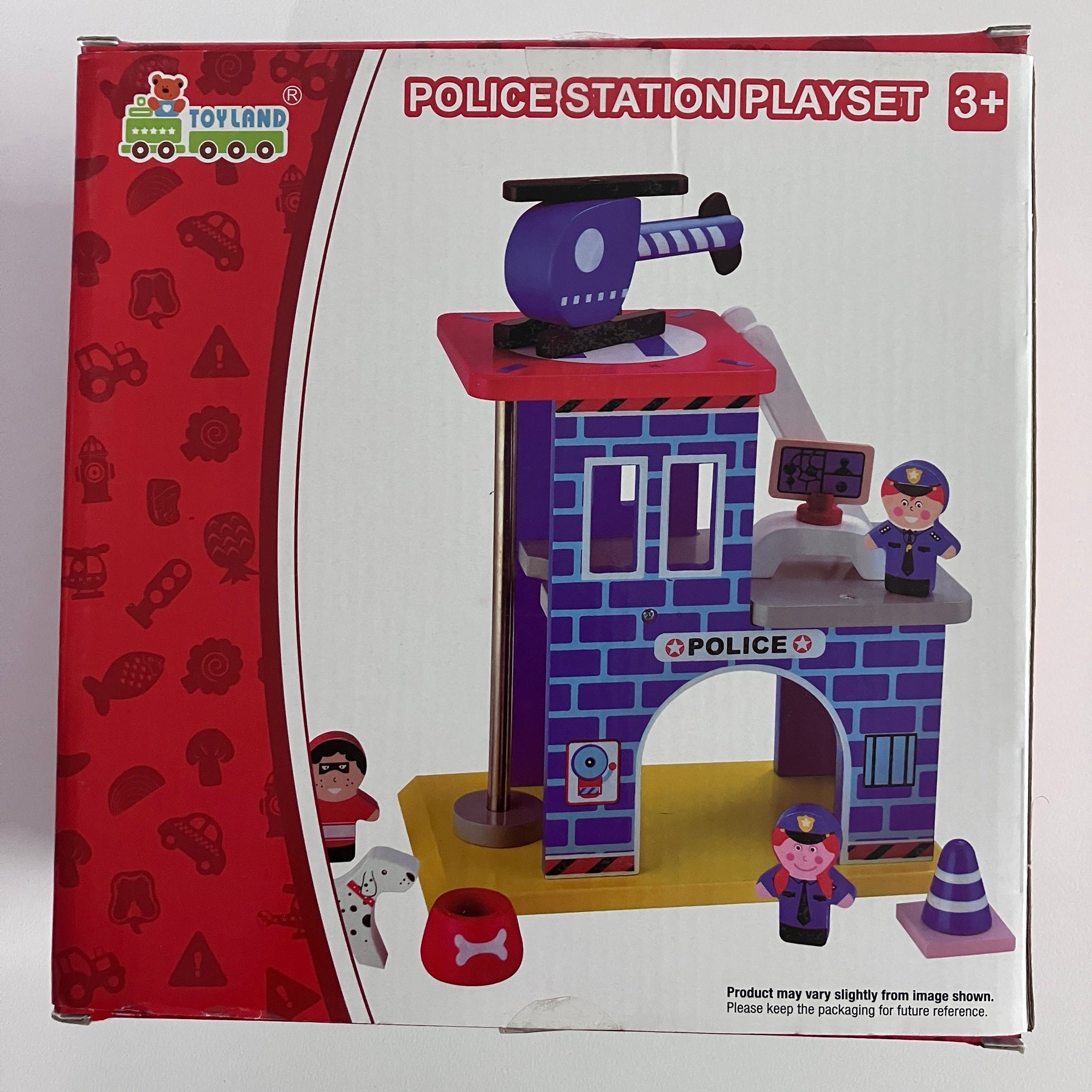 Wooden Playset - Police Station