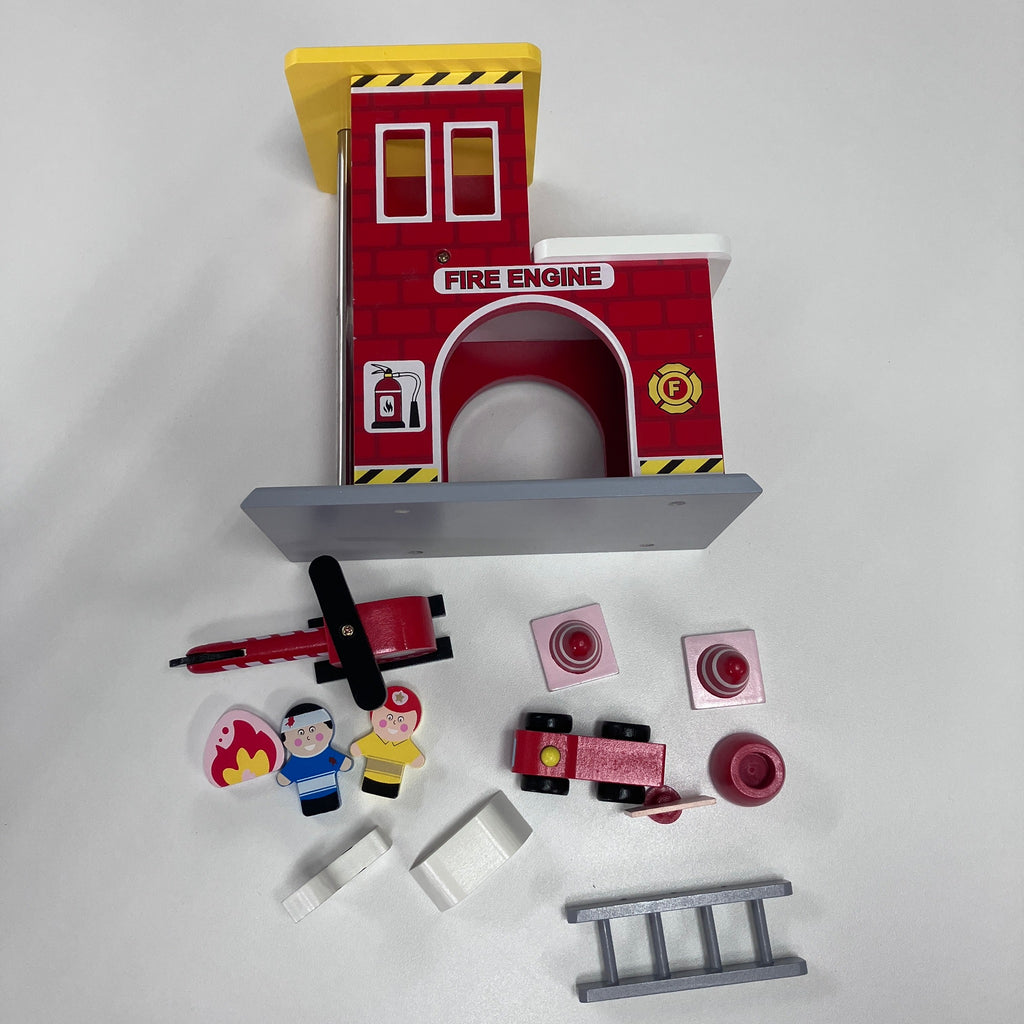 Wooden Playset - Fire Station