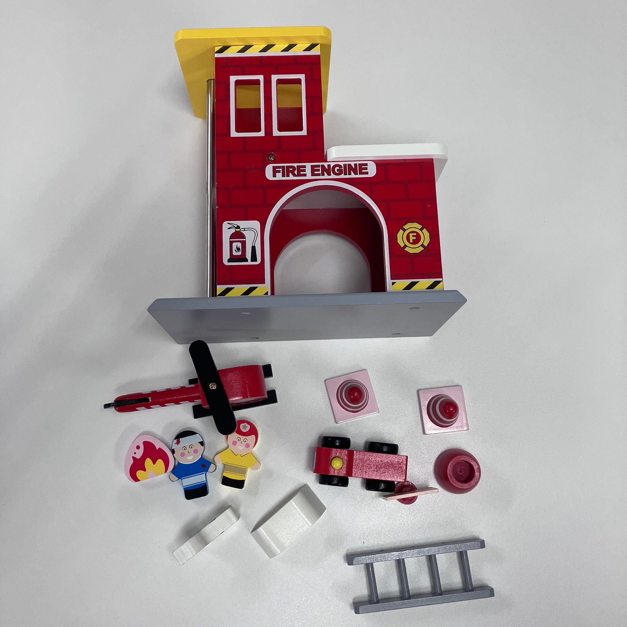 Wooden Playset - Fire Station