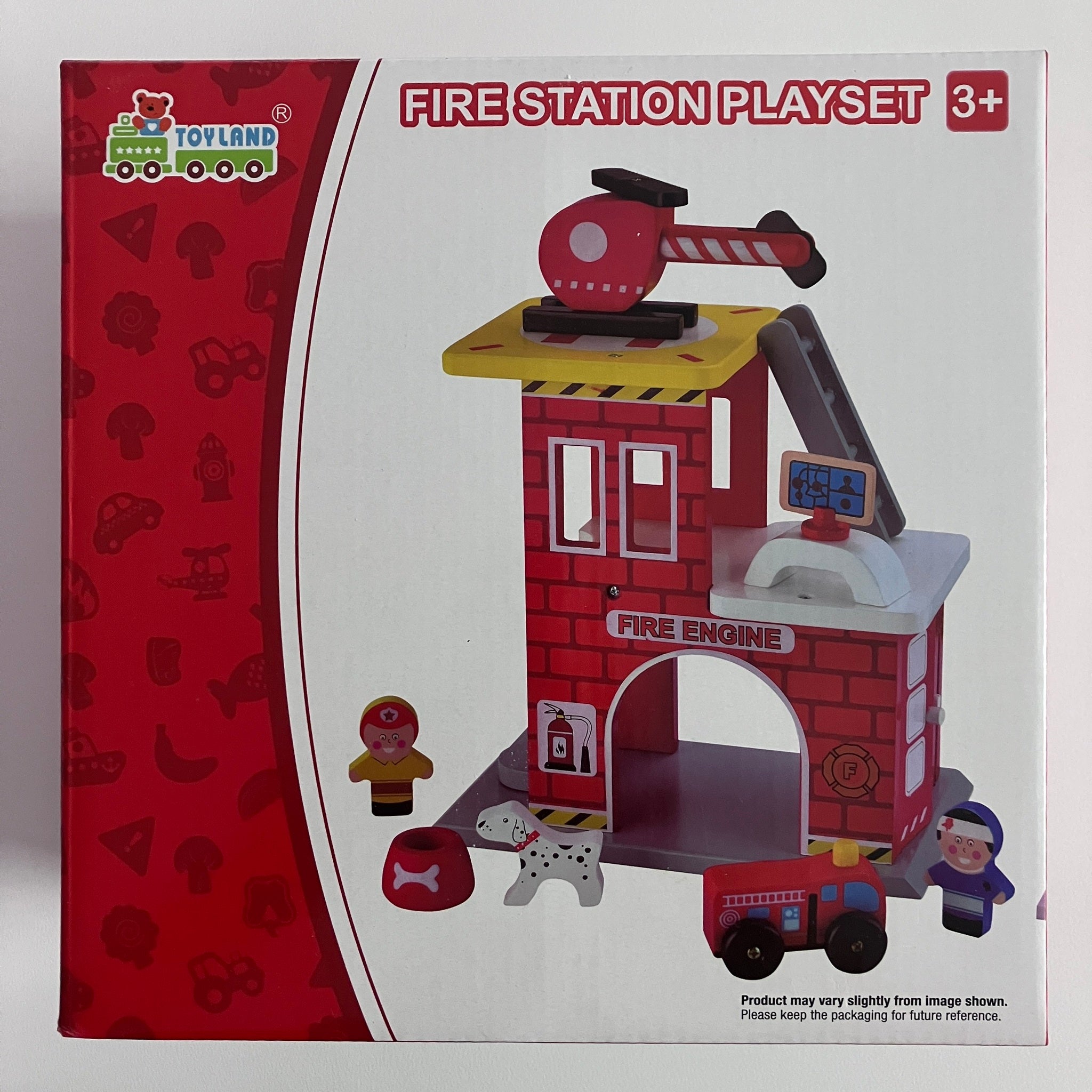Wooden Playset - Fire Station