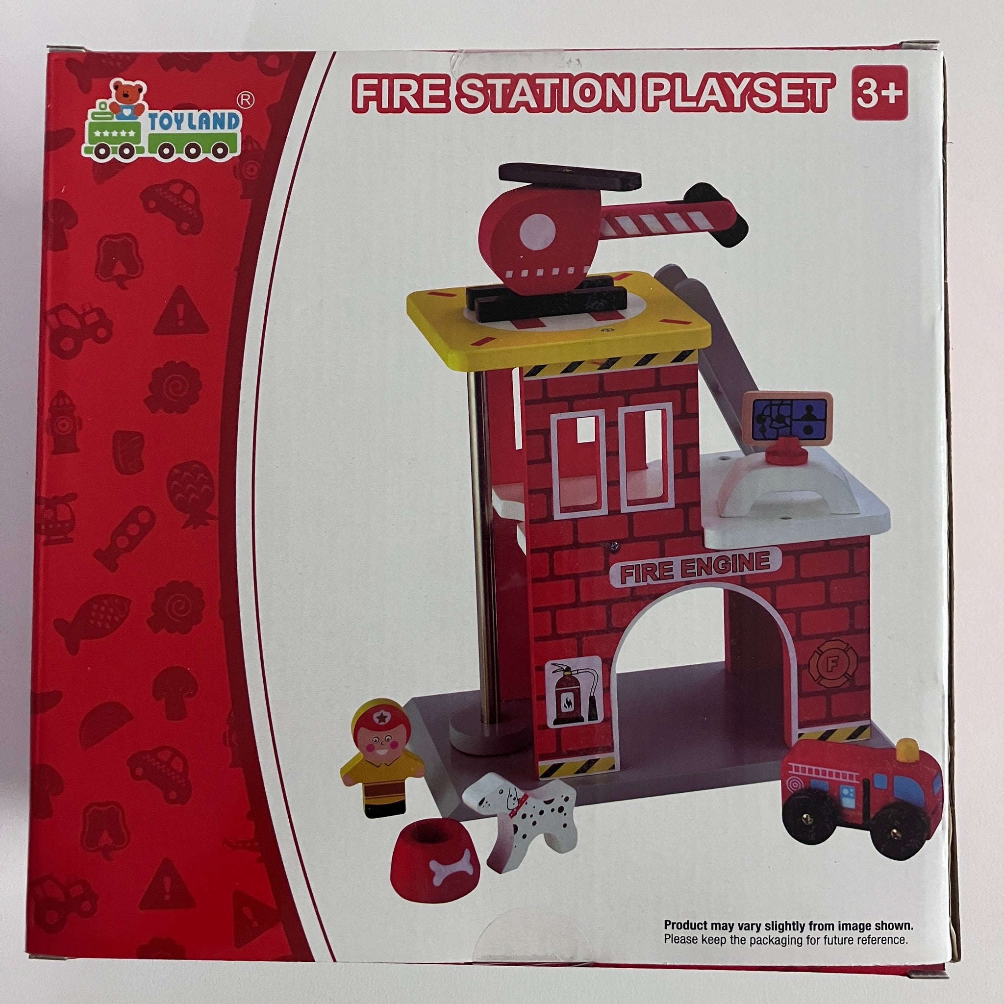 Wooden Playset - Fire Station