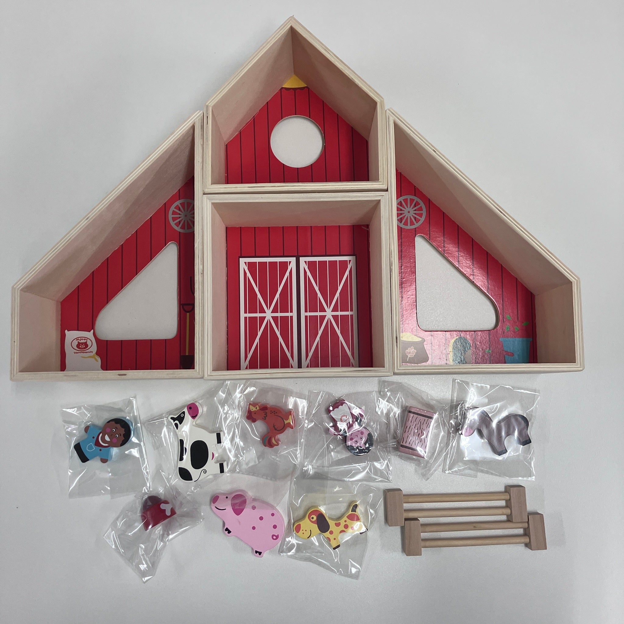 Wooden Playset - Farm Barn