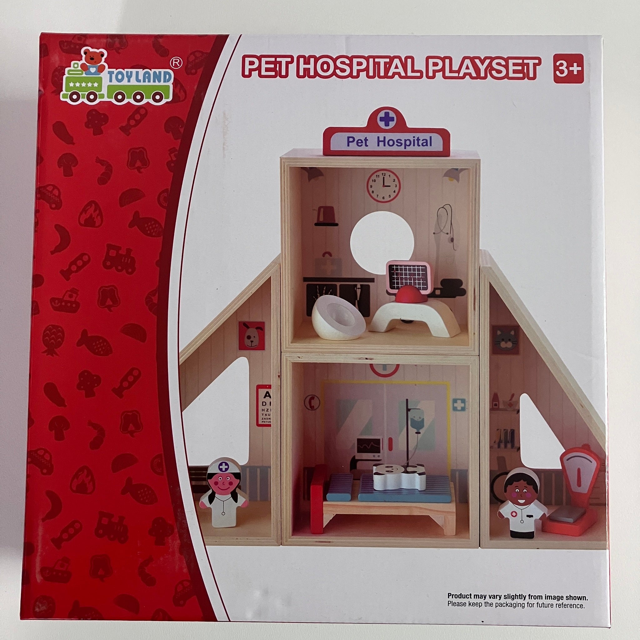 Wooden Playset - Pet Hospital