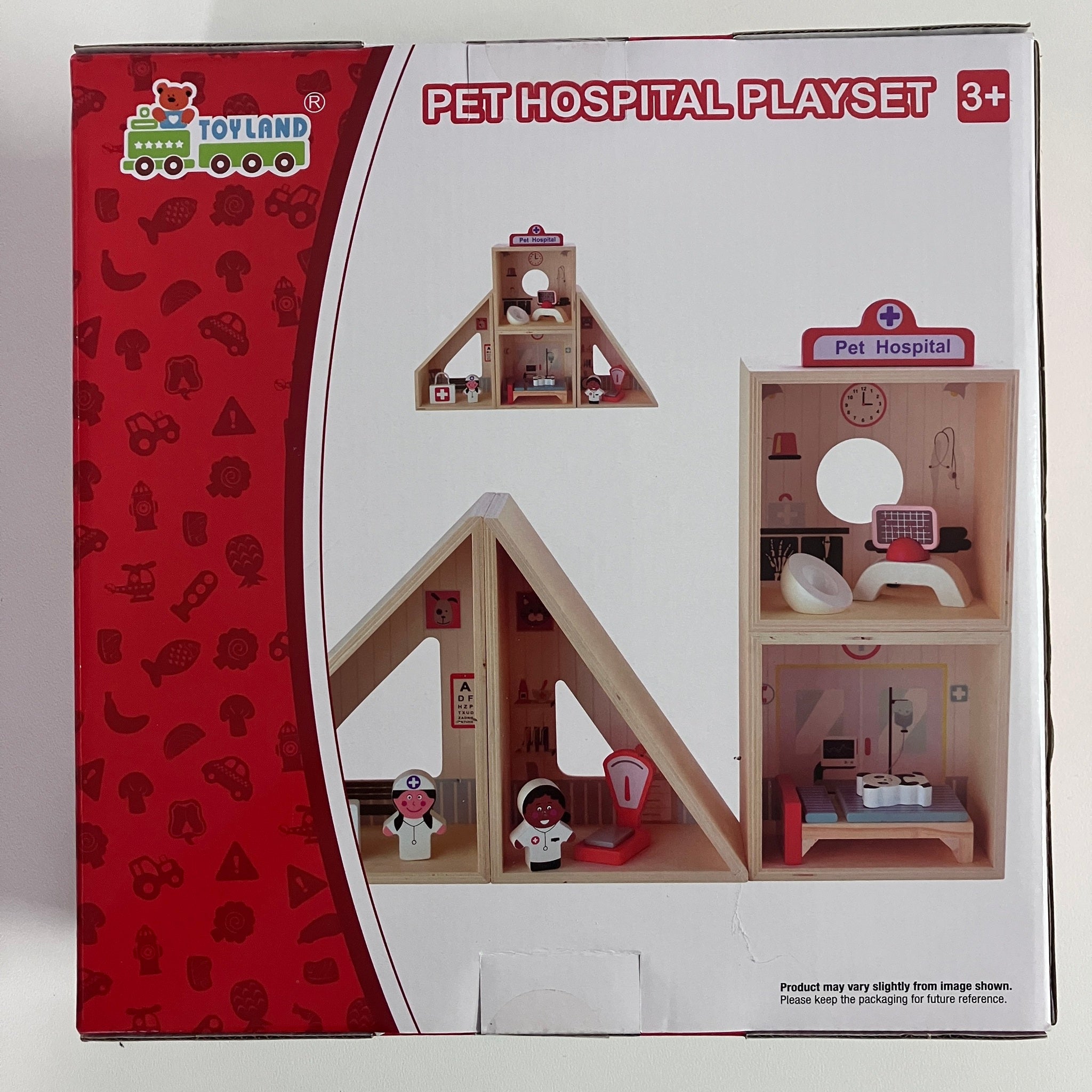 Wooden Playset - Pet Hospital