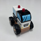 Wooden Block Vehicle - Police Car