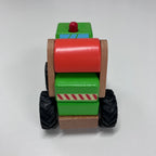 Wooden Block Vehicle - Bulldozer