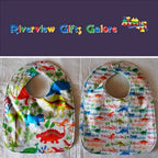 Reversible Bib – Dinosaurs