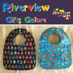 Reversible Bib - Robots