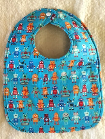 Reversible Bib - Robots