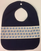 Reversible Bib - Elephants