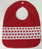 Reversible Bib - Elephants
