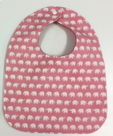 Reversible Bib - Elephants