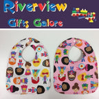 Reversible Bib - Super Kids