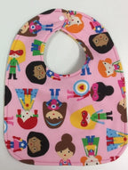 Reversible Bib - Super Kids