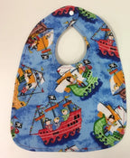 Reversible Bib - Pirates