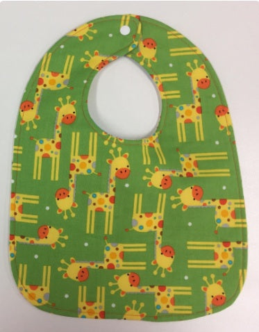 Reversible Bib - Savannah Animals